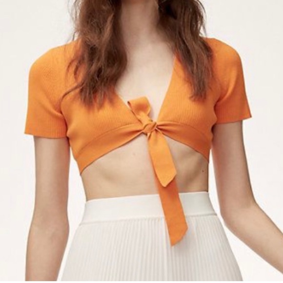 NWOT Aritzia Wilfred Elouan Knit Top in XS - Picture 1 of 1